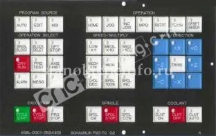 Клавиатура для станков с ЧПУ Fanuc A98L-0001-0524#BI